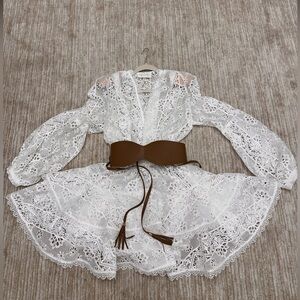 Bronx and Blanco white dress